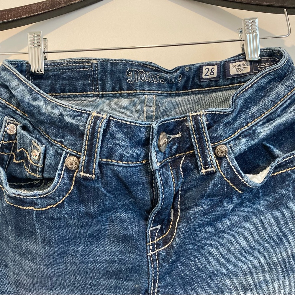 Miss Me Jeans Bootcut Size 28 - Picture 4 of 7